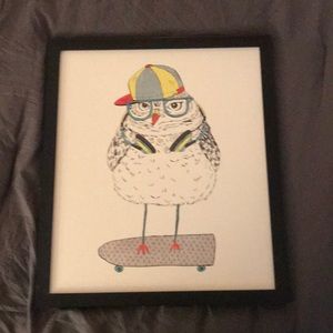 Home accent- with frame